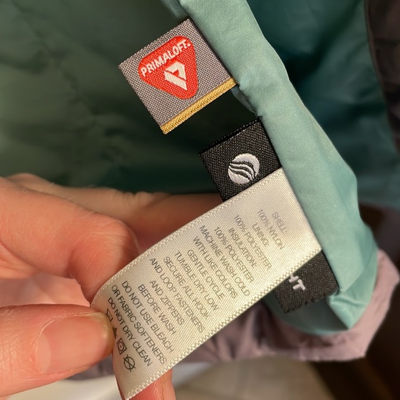 Long Gray EMS Primaloft Ultralight Winter Jacket - Picture 8 of 12